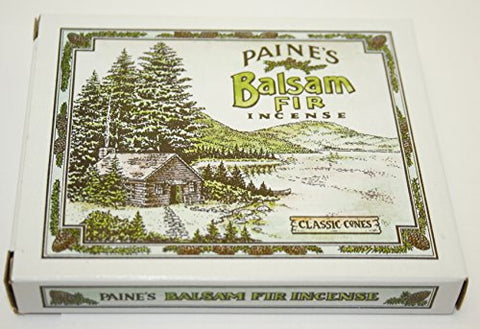 32 Balsam Cones and Holder, 1 1/4" x 1/2"