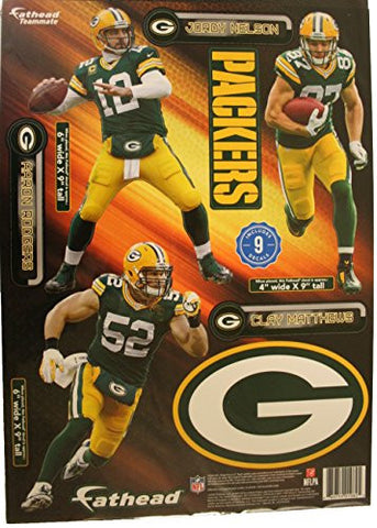 NFL Green Bay Packers 2015 Team Pack Nelson-Matthews-Rodgers