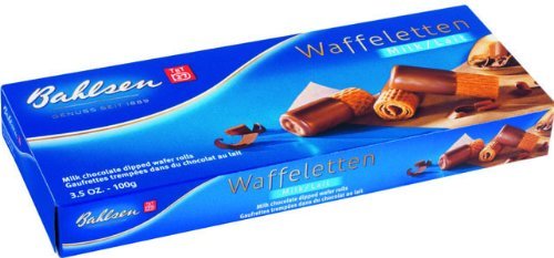 Bahlsen Waffeletten Milk Chocolate Wafers 100g