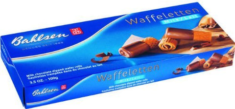 Bahlsen Waffeletten Milk Chocolate Wafers 100g