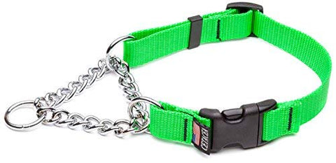 Cetacea Large Adjustable Martingale Chain, 1", Florescent Green