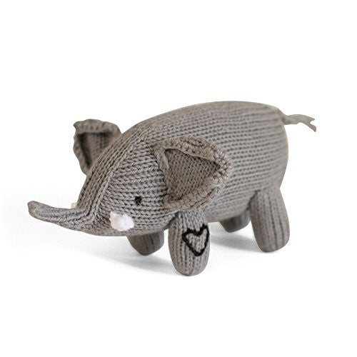 Elephant Rattle, Grey