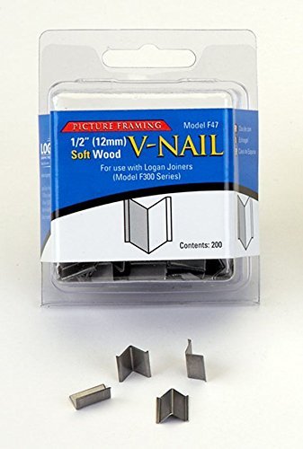 1/2" (13mm) V-Nail Soft Wood - 200 V-nails/pk