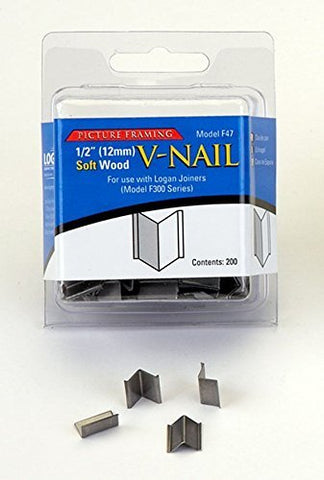 1/2" (13mm) V-Nail Soft Wood - 200 V-nails/pk