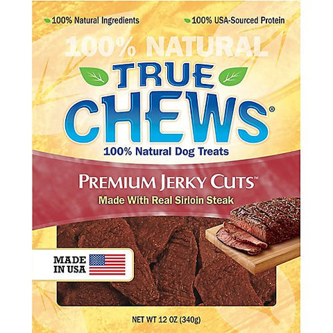 True Chews Sirloin Steak Jerky Fillets, 22 oz