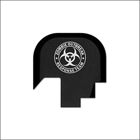 REAR SLIDE PLATE FOR SW M&P SHIELD - ZOMBIE RESPONSE