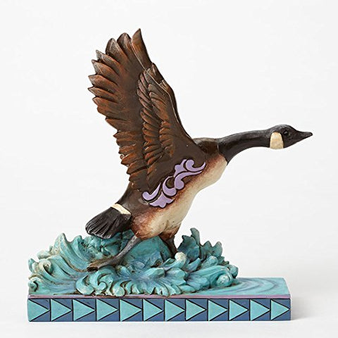 Enesco JS HWC Fig Canada Goose/ Out of the Water