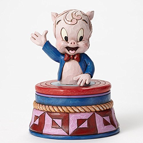Enesco JSLNT Porky Pig Treasure Box
