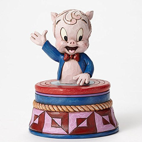 Enesco JSLNT Porky Pig Treasure Box