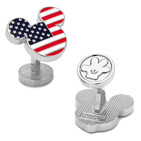 American Flag Mickey Cufflinks