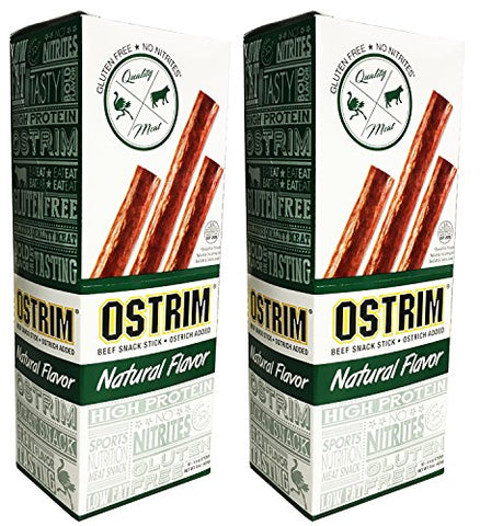 Ostrim Beef & Ostrich Snack Natural 1.5oz