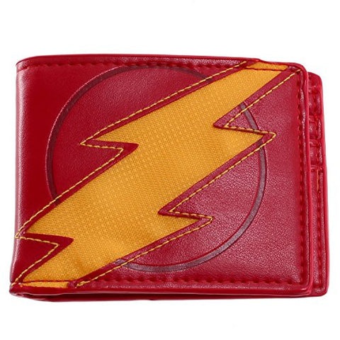 DC Comics Flash PU Lightening Reveal Bi-Fold Wallet