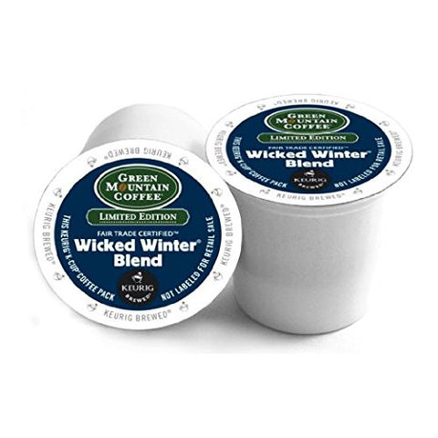 Green Mountain Coffee, Wicked Winter Blend, WINTER LTO, dark roast, k-cup