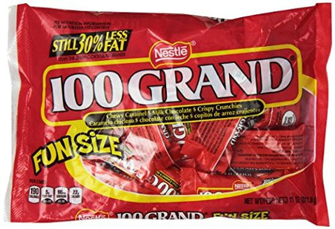 100 Grand Fun Size Bars, 11 oz Bag