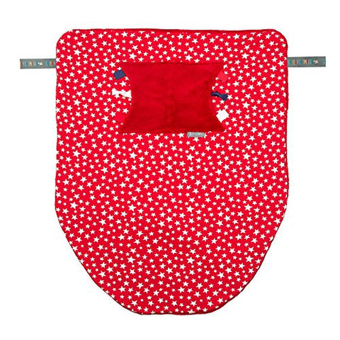 The Cheeky Blanket - Red Stars
