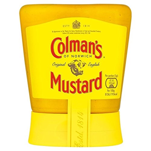 Colmans English Mustard Squeezy 150g (5.3oz)