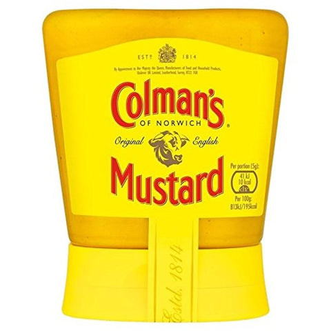 Colmans English Mustard Squeezy 150g (5.3oz)