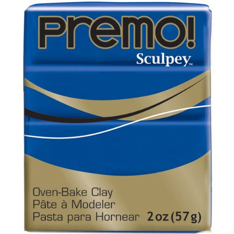 Premo! Sculpey Ultramarine Blue Hue, 2oz