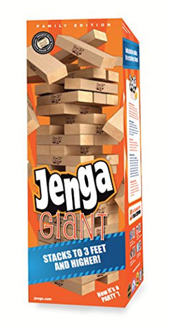 Jenga Giant Genuine Hardwood Game