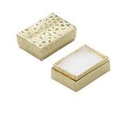 Cotton Filled Gold Box 2 1/8" x 1 5/8" x 3/4"