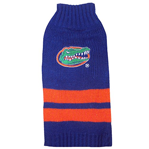 Pets First Collegiate Florida Gators Pet Sweater, Medium