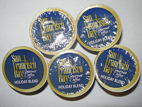 San Francisco Bay Gourmet Coffee OneCup 2015 Holiday Blend 12 Count