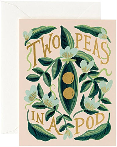 Two Peas in a Pod Single A2 Card