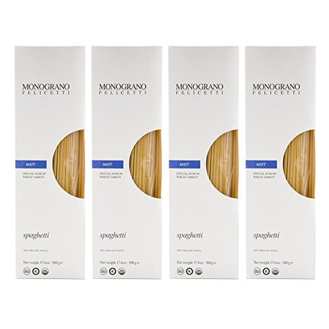 Felicetti Monograno Spaghetti Organic Matt pasta, 17.6 oz