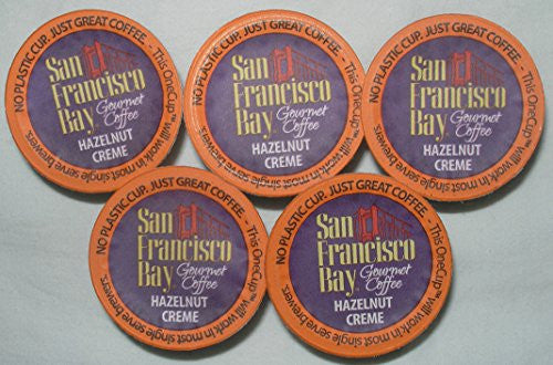 San Francisco Bay Gourmet Coffee OneCup Hazelnut Creme Coffee 12 count