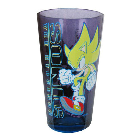 Super Sonic Running Pint Glass 16oz