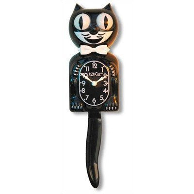 Kitty-Cat (3/4 size) Klock Editions Black Kitty-Cat - 12.75"