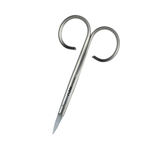 Rubis Classic Cuticle Scissors, Curved Blade