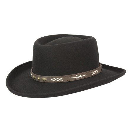 Arizona Gambler Hat - Black, X-Large