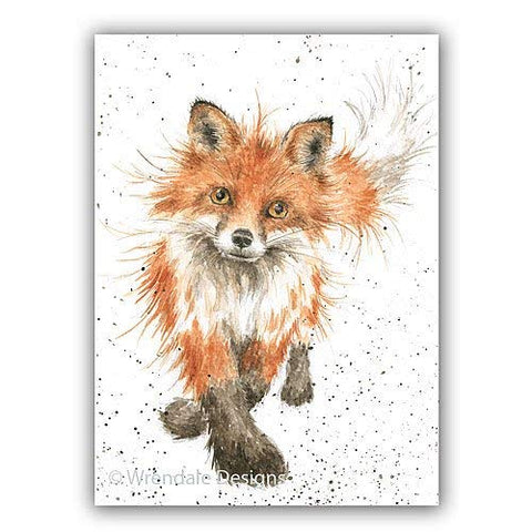 Country Set Blank Card 6.77" x 4.84" The Foxtrot (not in pricelist)