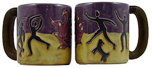 Fire Dancers Round Mug 16 Oz.