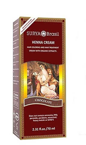 Surya Henna Cream - Chocolate, 70ml