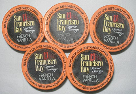 San Francisco Bay Gourmet Coffee OneCup French Vanilla Coffee 12 Count