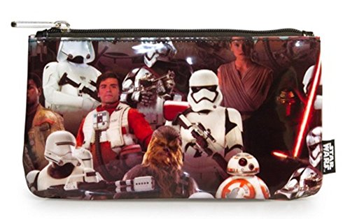 Star Wars The Force Awakens Multi Character Coin/Cosmetic Bag