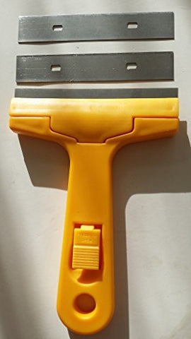 Wide Blade Scraper - Asstd Red/Yellow/Bue