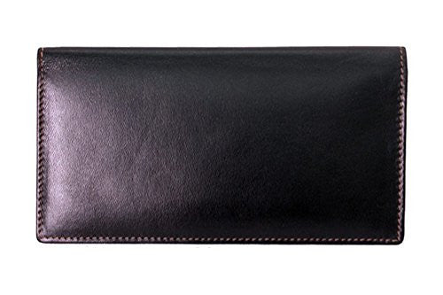 Checkbook With Pen Holder, Black/Toffee