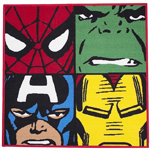 Disney Marvel Comics Defenders Shaped Rug (DMC-DFD-RC5) - 80cm x 80cm