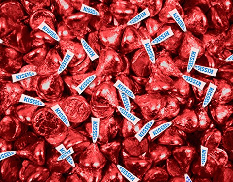 Red Hershey’s Kisses 1 lb.