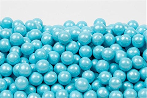 Shimmer Powder Blue Sixlets  2 lbs