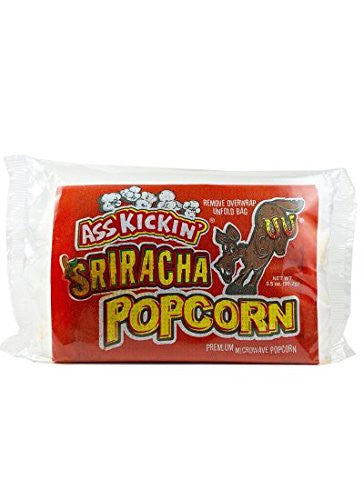 Ass Kickin' Microwave Sriracha Popcorn 3.5 oz