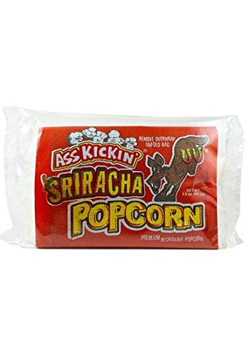 Ass Kickin' Microwave Sriracha Popcorn 3.5 oz