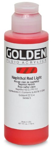 Fluid Acrylics Viridian Green Hue, 4oz