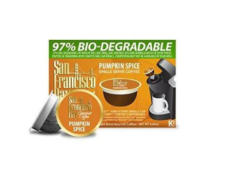 San Francisco Bay Gourmet Coffee OneCup Pumpkin Spice 36 count