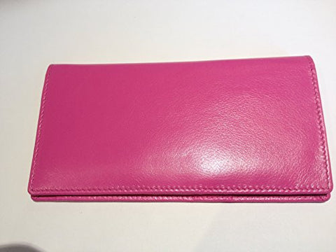 Checkbook With Pen Holder, Hot Pink