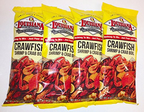 Louisiana Fish Fry: Crawfish, Shrimp, & Crab Boil, 16 oz. Seasoning Bag