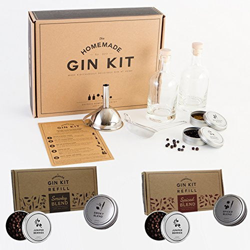 The Homemade Gin Kit , Refill Blend - Spiced & Smoky – Capital